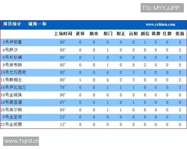 球员数据统计报告